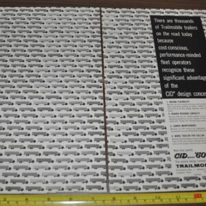 1959 Trailmobile Trailer Truck Ad GM Harrison Air Conditioning Betts Machine