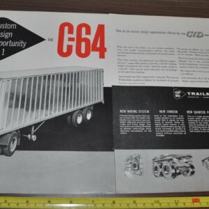 1959 Trailmobile Trailer Truck Ad Mopar