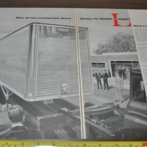 1961 Trailmobile Trailer Truck Ad Delco Briggs