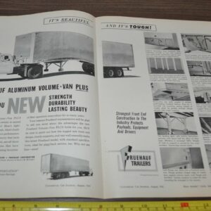 1963 Fruehauf Trailer Truck Ad Chevrolet