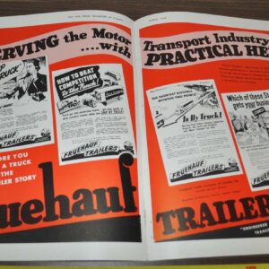 1948 Fruehauf Trailer Truck Ad Goodyear Timken Axles Canada