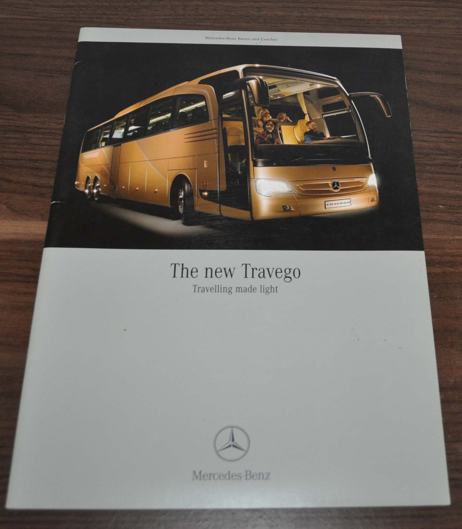 Mercedes Benz Travego Bus Omnibus Brochure Prospekt 1005 – AUTO