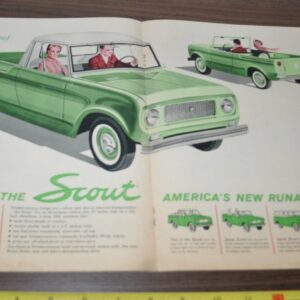 International Scout Runabout Pickup Truck Ad