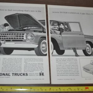 1963 International 900 Pickup Truck Ad