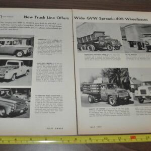 1959 International Trucks Line Article Travelall