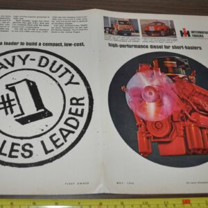 1966 International Engine V8 Trucks Ad Alcoa