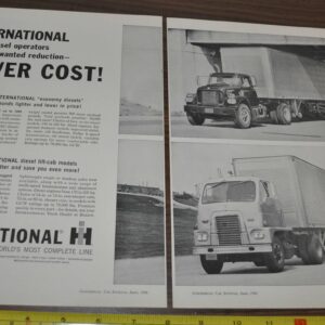 1960 International BC-225-DL DCO-405 Trucks Ad Goodrich Smileage Crestliner
