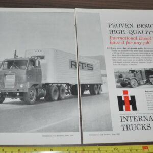 1959 International DCO Truck Ad RTS RD-220H Gould-National Battery Lyncoach