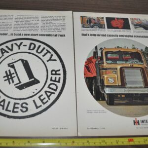 1966 International DC-400 Truck Ad Bendix Brake Bostrom