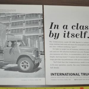 1960 International BC-1895 Truck Ad Federal Mogul