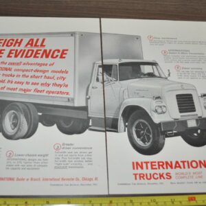 1961 International BC-180 Truck Ad Firestone Tire