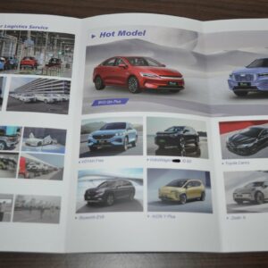Hot Model Honghi Zeekr Skyworth Vohan Chinese Brochure Prospekt