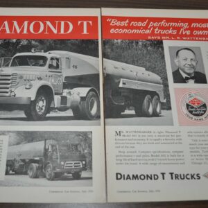 1956 Diamond T 662 723 Truck Ad Amlico Wattenbarger Algas Anthony Lift Gates