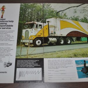 1973 Kenworth Truck Ad Fuller