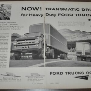 1957 Ford Truck Ad Cemco Industries