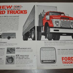 1962 Ford N Series Truck Ad Tung-Sol Heavy Duty Lamps Adley Express