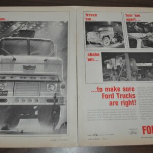 1965 Ford H Series Truck Ad