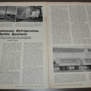 1946 United Lines Truck Ad Kenworth Article