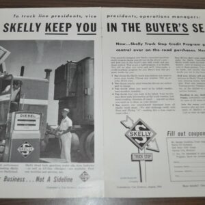 1964 Skelly Stop White Freightliner Bendix Truck Ad