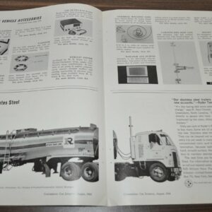 1964 Ryder Tank Line Rental International USS Steel Truck Ad