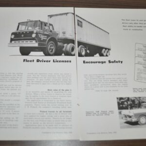 1959 Overland Express Ford C Truck Ad PIE Terminal McQuay-Morris Diamond T 923