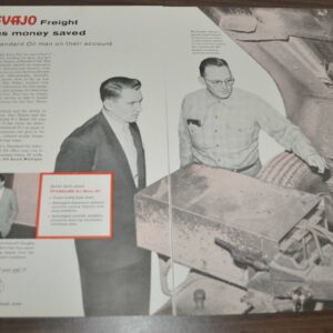 1960 Navajo Freight Lines Standard Oil Truck Ad