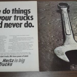 1974 Hertz Truck Ad