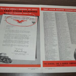 1947 C.L.&A. Motor Delivery White Standard of California Oil Truck Ad