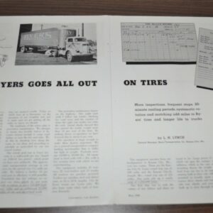 1942 Byers Transportation Mack Trucktor Michiana Truck Ad