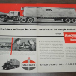 1953 Armour Denver Peterbilt Kenworth Standard Oil Hein-Werner Jack Truck Ad