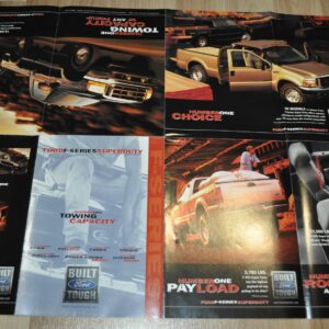 2000 Ford F-Series Pickup Truck Sales Brochure Prospekt Poster