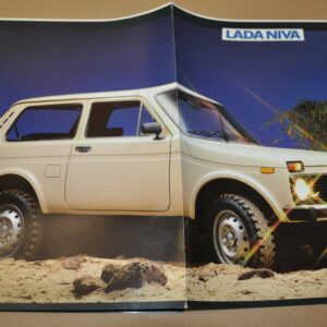 Lada VAZ 2121 Niva 4x4 Soviet USSR Car Brochure Prospekt Nederland