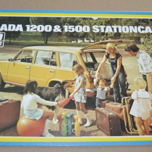 Lada 1200 1500 VAZ 2102 Soviet USSR Car Brochure Prospekt Nederland