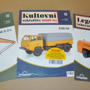Legendas Magazine DeAgostini Csepel Star Truck Crane Lot