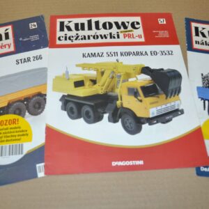 Legendas Magazine DeAgostini Kamaz Star Praga Truck Excavator Lot