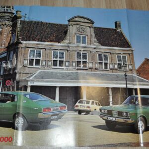 Toyota Corona MK II Brochure Prospekt Poster NL