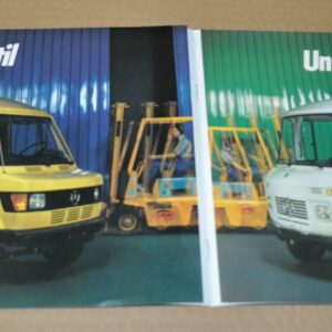 Mercedes Benz T1 T2 Transporter Brochure Prospekt FR