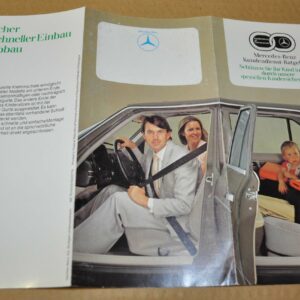 Mercedes Benz Kindendienst-Ratgeber Brochure Prospekt 0779 DE