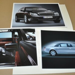 Maybach Press Folder Factory Photo Brochure Prospekt 0902