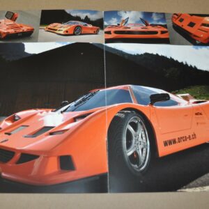 ORCA Engineering Supercar Brochure Prospekt EN
