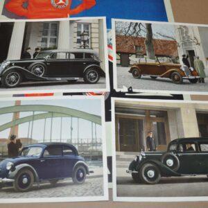 Mercedes Benz 130 170 260 500 Torn pages from a brochure Prospekt DE