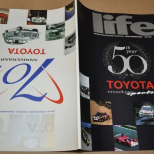 Toyota Anniversary 50 & 70 Years History Rally Motor Sport Brochure Prospekt CZ