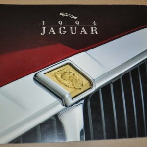 1994 Jaguar XJ6 Vanden Plas XJ12 XJS Model Range Brochure Prospekt EN USA
