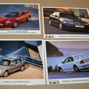 1998 Rover MG Press Photo Lot no Brochure Prospekt ENG