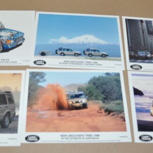 1998 Land Rover Discovery Press Photo Lot no Brochure Prospekt ENG