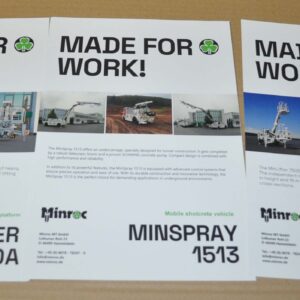 Minroc Mining Equipment Underground Brochure Prospekt EN