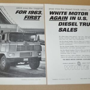 1964 White Truck Ad Print Standard Motor Repair Kit