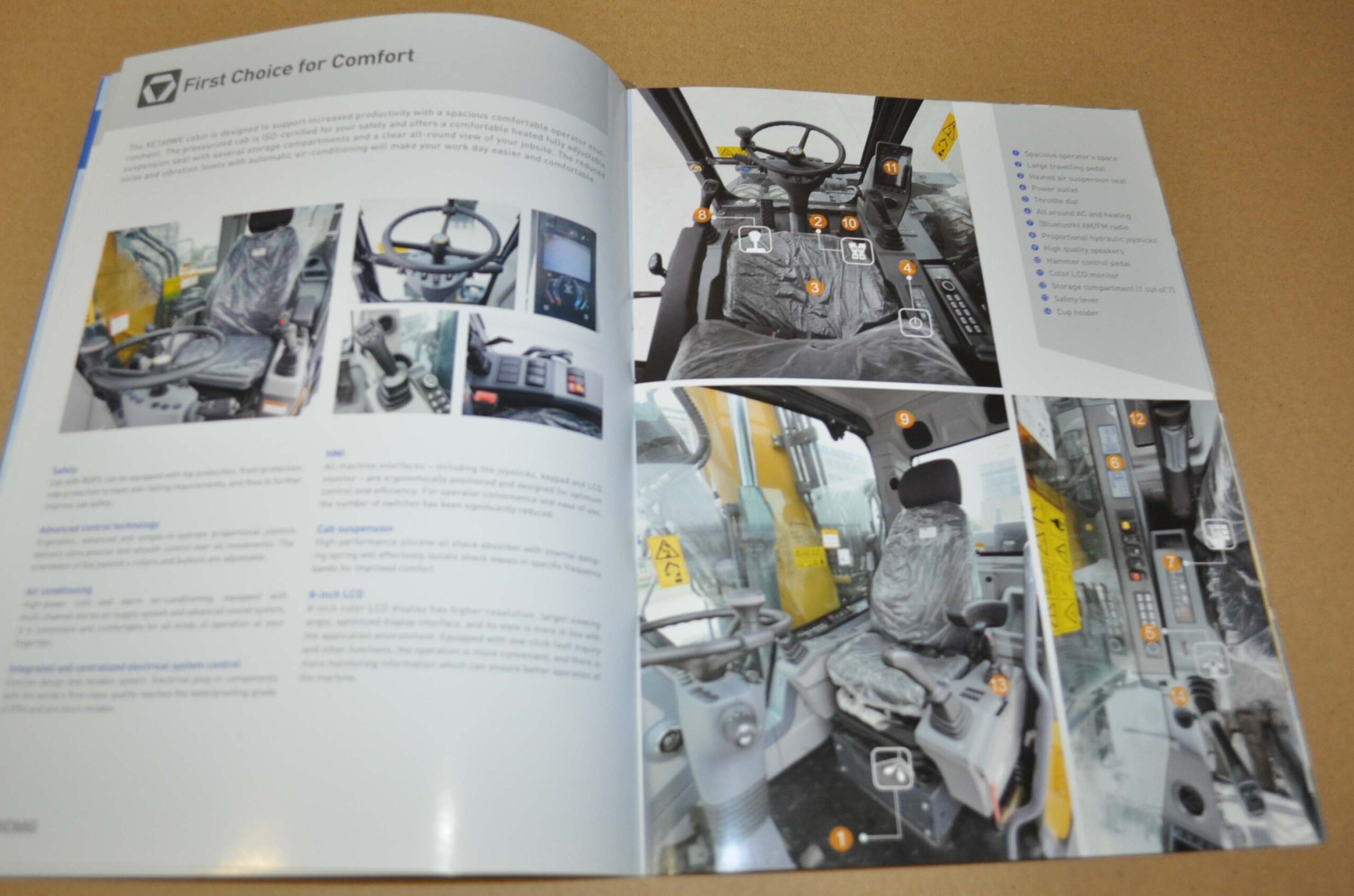 XCMG XE160WE Excavator Chinese Brochure Prospekt EN – AUTO BROCHURE