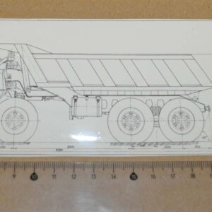 NAMI 0188 Truck Off Road Dump 8x8 Kamaz Factory Photo Soviet Russian