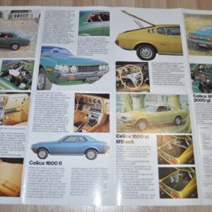 1976 Toyota Celica Brochure Prospekt NL